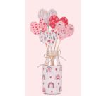 CARTON DÉCOR, Paquet de 40 feuilles 160g/m2 au format 25x35cm - Amour - Multicolore