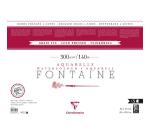 Fontaine paquet 4 bords frangés 3F 56x76cm 300g grain fin