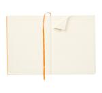 Rhodiarama cahier souple A4+ 160 pages ligné papier ivoire 90g - Framboise