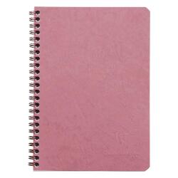 Carnet reliure intégrale à pochettes Age Bag A5 120 pages détachables ligné - Rose antique