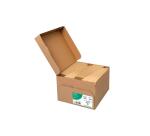 Boite de 500 Pochettes Kraft Adour Brun C5-162x229 mm - Auto-Adhésives - 90g/m2 - Brun