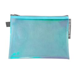Pochette à fermeture éclaire en plastique souple Candy Tidy - A5 - Couleurs assorties