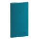 Agenda de poche SAS 17 Canvas 9 x 17.5 cm Semainier Septembre 2025 à Août 2026 - Bleu canard
