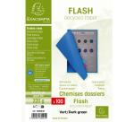 FLASH 220 Pak van 100 mappen -100%gerecycleerd - 24x32cm