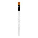 Darwi For You pinceau plat 17 mm taille 16 - Blanc