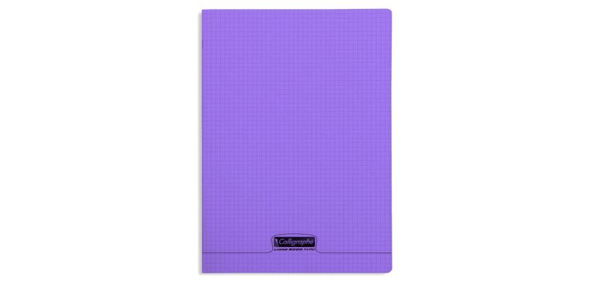 8000 POLYPRO, Schrift geniet A4 (21x29,7cm) 48 blad 90g Q5x5. - Paars|