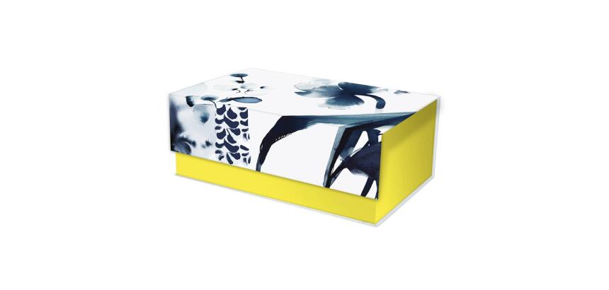 Inkebana, Boîte rectangulaire 29,8x17,8x10,8 cm - Multicolore