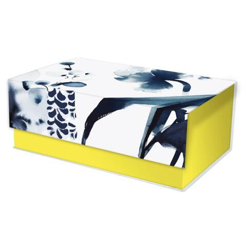 Inkebana, Boîte rectangulaire 29,8x17,8x10,8 cm - Multicolore