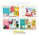 Boîte créative, Tableaux gommettes, Transports - Multicolore