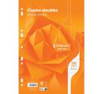 Copies doubles 7000 sous film A4 120 pages perforées grands carreaux 70 g