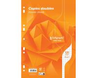 Copies doubles 7000 sous film A4 120 pages perforées grands carreaux 70 g