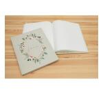 Livre d'or 100 pages tranche or - Format 27x22cm - CHAMPÊTRE - Visuel