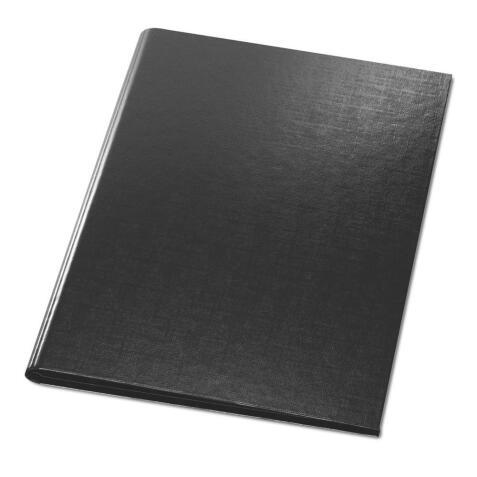 Clipboard foldover coated paper A4 black