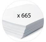 Classeur à levier cartonné Exacompta A5 - Dos 7 cm gris