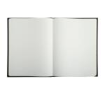 Livre d'or 100 pages tranche or Aramy - Noir