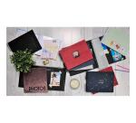 Album photos à spirales 50 pages noires - Format 32x22cm - LIFE rouge