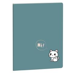 Notebook Cute Friends ligné Chat 15 x 21 cm - Visuel