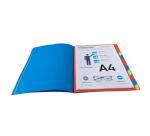 Trieur agrafé avec élastiques 12 compartiments