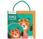 Punch Needle, Tigre - Vert