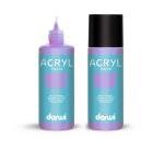 Darwi Flacon de 80 ml de Peinture Acrylique Universelle Nacrée - Lilas