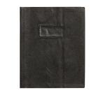 Protège-cahiers grain cuir PVC 22/100ème 17x22 cm