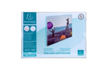 Fundas de pared - Horizontal - A4 - 300x5x211 mm - Cristal