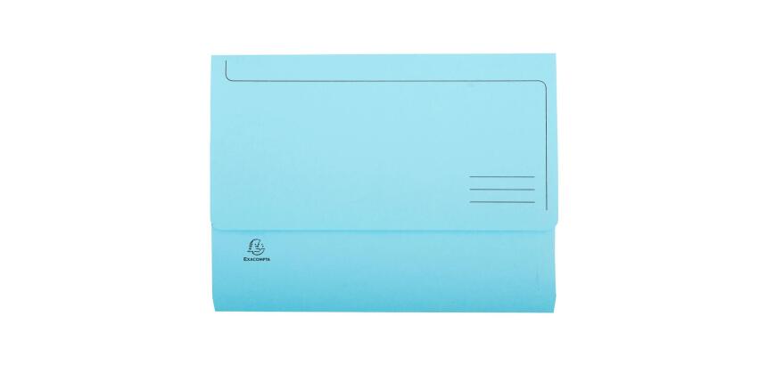 Paquete de 10 Subcarpetas SUPER Bolsa 210 g/m2 Exacompta