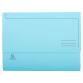 Pk 10 Doc Wallets Super 3cm A4 Blue