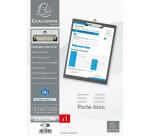 Porte-bloc papier enduit - Format 23x32cm pour A4
