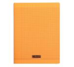 Cahier piqué 8000 POLYPRO 24x32 cm 192 pages grands carreaux 90 g - Orange