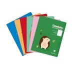 Cahier piqué Clairenfantine 17x22 cm 96 pages grands carreaux Couleur aléatoire - Assortis