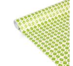 Pap.80g, Tiny Rolls 5x0,35m, Carrés vert - Vert