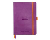 Rhodiarama Goalbook souple A5 240 pages dot papier blanc 90g - Violet