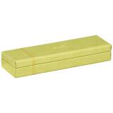Rhodiarama plumier simili cuir italien 21x5,5x3 cm - Anis