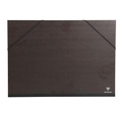 Carton à dessin Kraft à élastiques 52x72cm - Noir