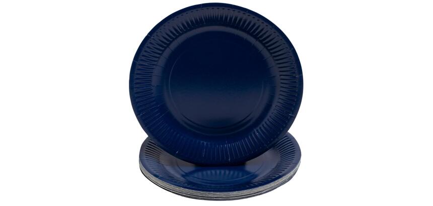 20 round cardboard plates, Ø 23 cm