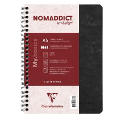 Age Bag Reporter notebook A5 50 blad gelijnd - Zwart