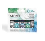 Ass. encre à alcool, Couleurs froides - Assortiment