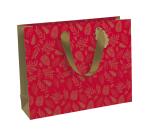 Pomme d'amour, sac large 26,5x14x33 cm - Rouge