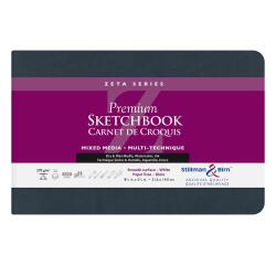 Zeta Series carnet souple 26F 14x21,6cm 270g - Blanc