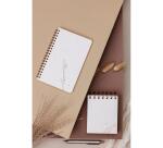 Tulip paper, Bloc reliure intégrale en-tête 9x11 cm, 160 feuilles, uni