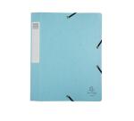 Boite de classement Cartobox livrée à plat Dos 40mm carte lustrée Aquarel - A4 - Couleurs assorties