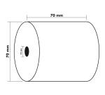Rollos para calculadoras - 1 pliegue offset - 60 g/m2 - Blanco
