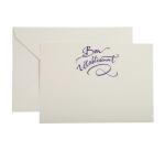 Ensemble 1 carte/1 enveloppe C6 Typo-lettering, sous sachet