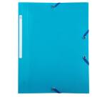 Folder 3Flap elast. PP A4 Bee Blue ass. - Assorted colours