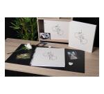 Album photo livre 60 pages blanches Art - Ivoire