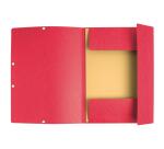 Carpetas con gomas de Cartulina lustrada y 3 solapas, maxi capacity Carpetas con gomas 3 solapas Cartulina lustrada 400 g/m2 - Colores surtidos