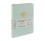Inspire, Body Mind Soul journal, Carnet brochure souple 14x21 cm, 192 pages, couverture Toile du Marais, imprimé, ass.