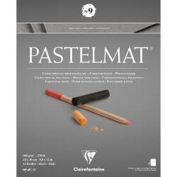 Pastelmat bloc collé 12F 24x30cm 360g n°9