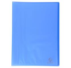 Portalistino Chromaline polipropilene flessibile tras, 30 buste liscio - A4